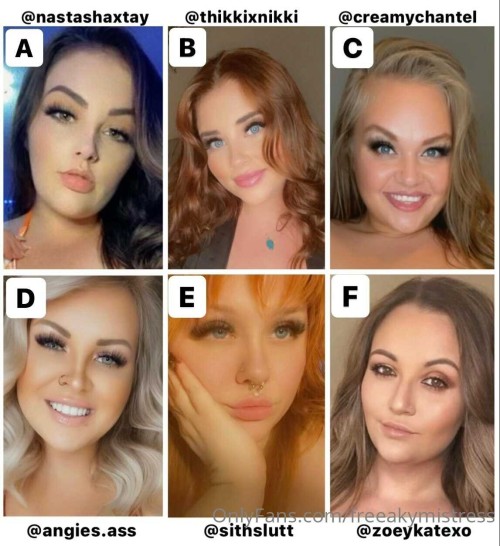 freeakymistress 03 01 2022 2319216675 ## LETS PLAY A GAME ?? Match The Face To The Tits The rules ar