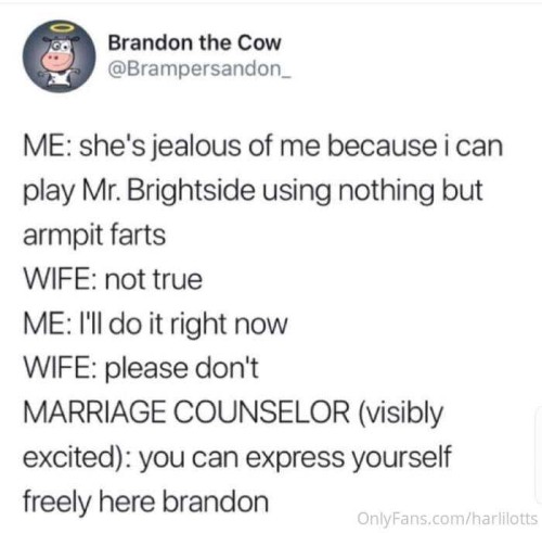 harlilotts 13 12 2019 16277664 Yaaaaaassssss Me as a marriage counselor lmao